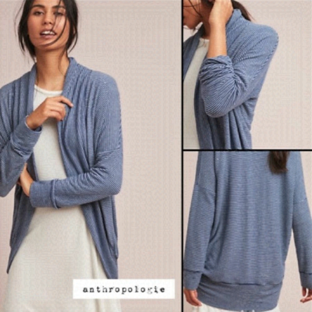 ANTHROPOLOGIE-“SUNDRY” Brushed Fleece Cardigan